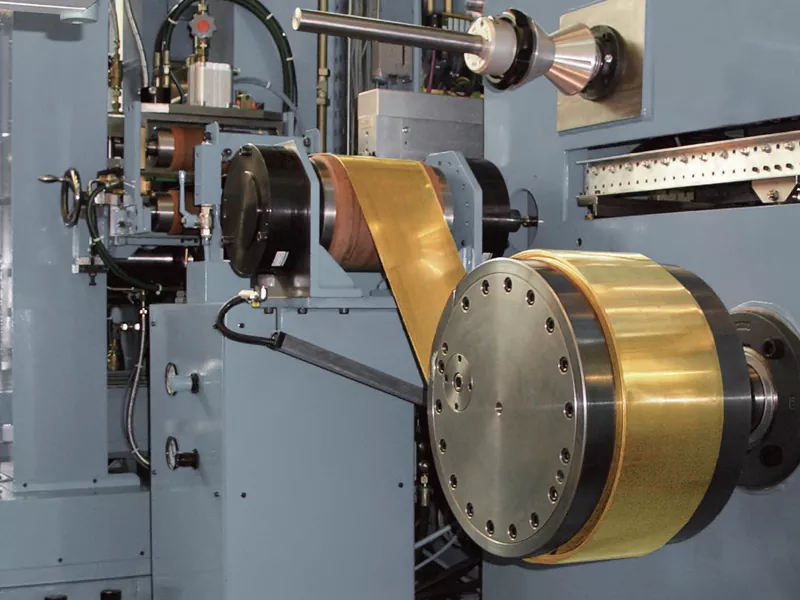 Walcarka do walcowania na zimno taśm ze stopów miedzi o wysokiej precyzji